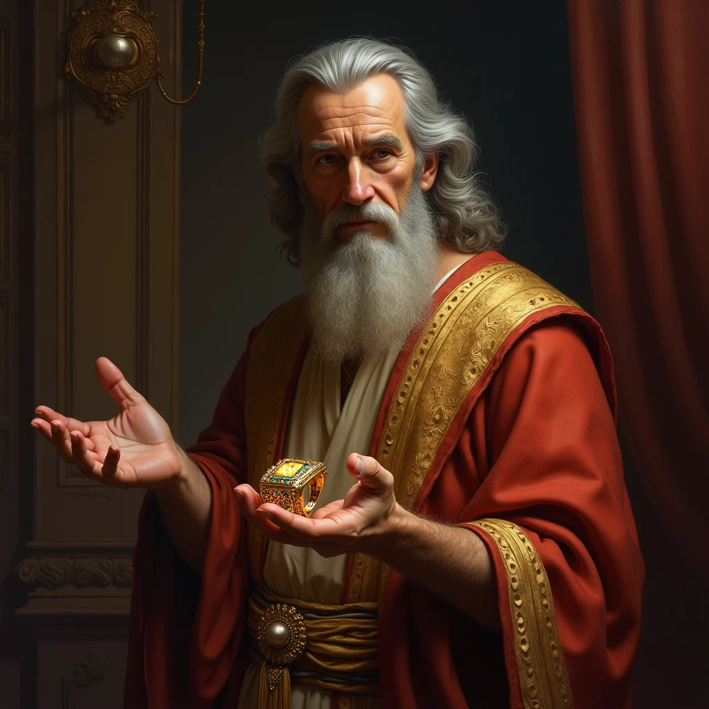 Moses before his ark 