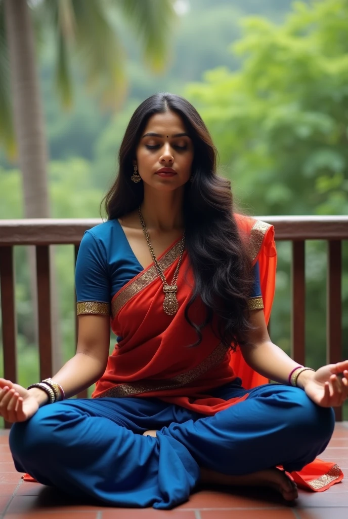 Shiva in meditation 
