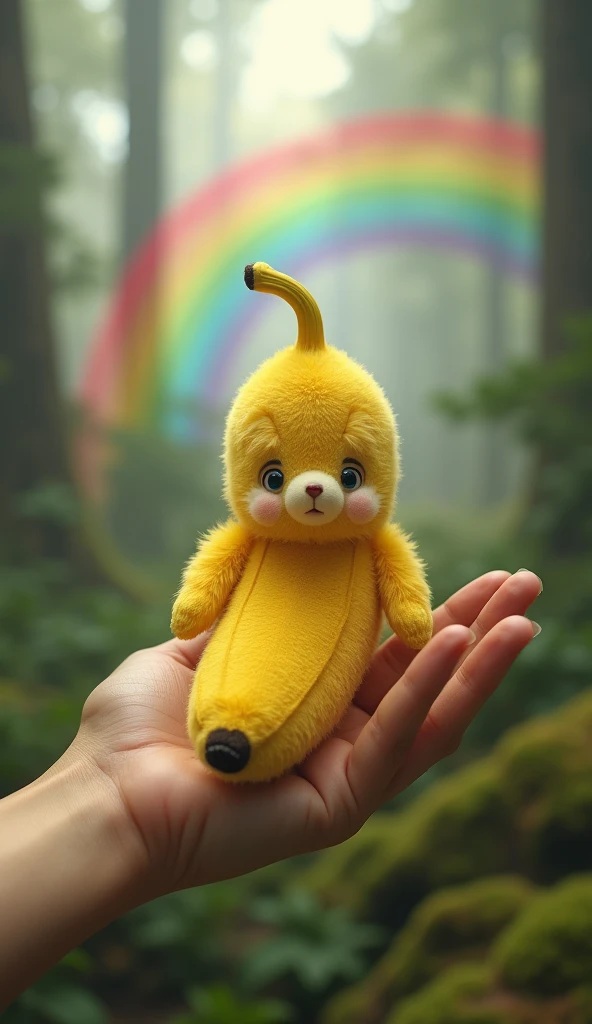 Bobby Chiu dressed in fluffy yellow onesie Pikachu costume, his face showing, a little smirk on his face, little boy-10-years, his hands and feet are also covered by the fluffy yellow costume's fur, with his "pet rabbit" Fred, in the style of Bobby Chiu. 24k resolution