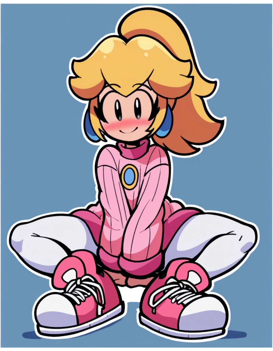 NSFW, 1 girl, star butterfly, horn hairband, bedroom background, (pink longsocks:1.4), (pink garterbelt:1.4), sitting at bed