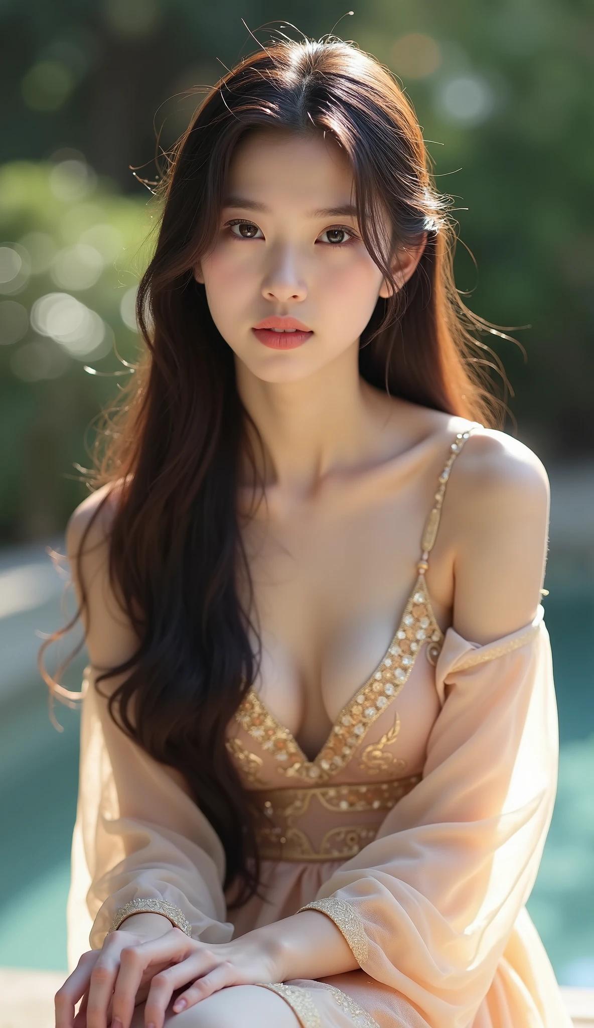 (Highest quality、Tabletop、8k、Best image quality、Award-winning works)、One beautiful woman、long bob hair