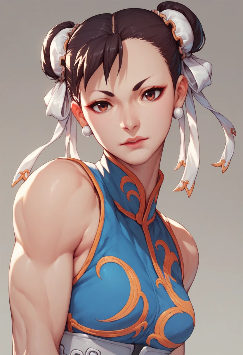 ((Chun li)), ((best quality)), ((master piece)), (detailed), beautiful and detailed body