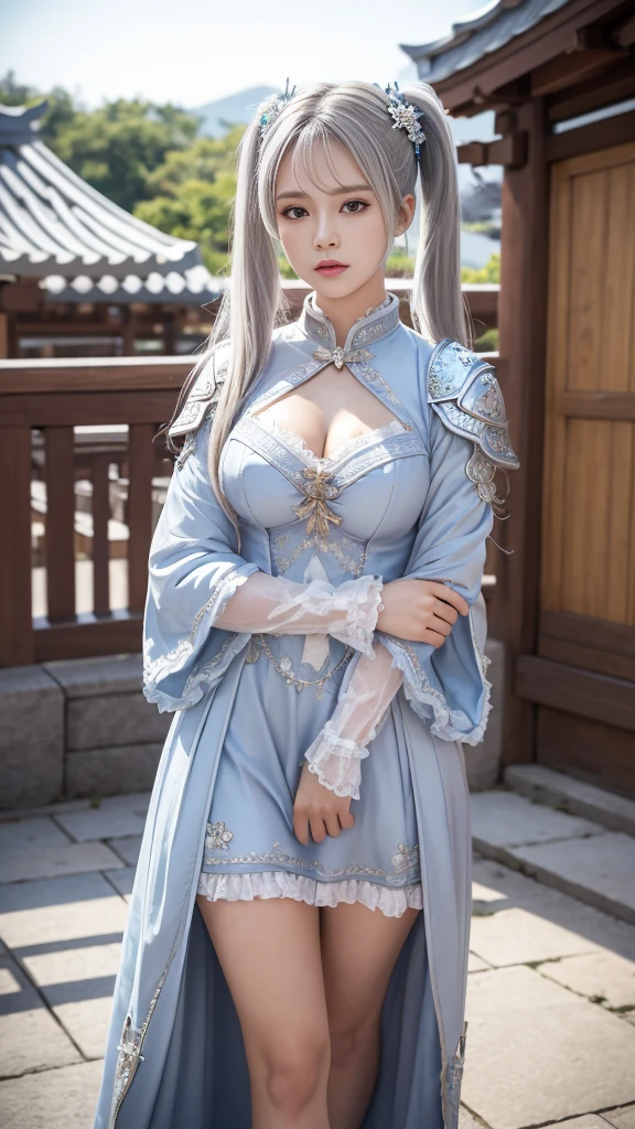 Rural Lady、3、、、field、Incredibly beautiful proportions、Big Breasts、Unstoppable orgasms、Captivating beauty、Western style、9 head and body,(Highest quality, masterpiece:1.4), (realism:1.2), (Realistic:1.2), (Absurd:1.2), (Realistic:1.3),Elaborately decorated costumes、 Detailed depiction of fingers．Realistic Skin,alone,( Very big eyes,Beautiful attention to detail, Symmetrical eyes), Outdoor,Ezvian Everywhere､the body is slim、the body is slim、