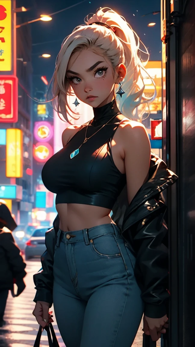 1 female,20-year-old, alone,(With background:prision cyberpunk) , short hair, Straight Hair, bangs, Are fat, Naked , Very big , Naked Nipples, Nipples, belly button, (((masterpiece),(Highly detailed CG Unity 8k wallpaper),highest quality,Cinematic lighting,Detailed Background,(Very elegant and beautiful),(Beautiful and delicate depiction of eyes),Very detailed,masterpiece)),Versatile sexy poses, High resolution,Super detailed), (wear:Track and field orange transparent shirt, Track and shirt)