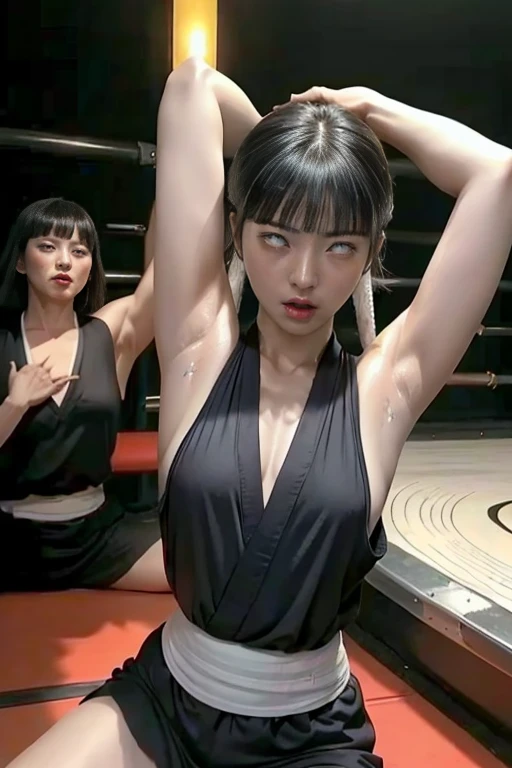 2 sexy ponytails