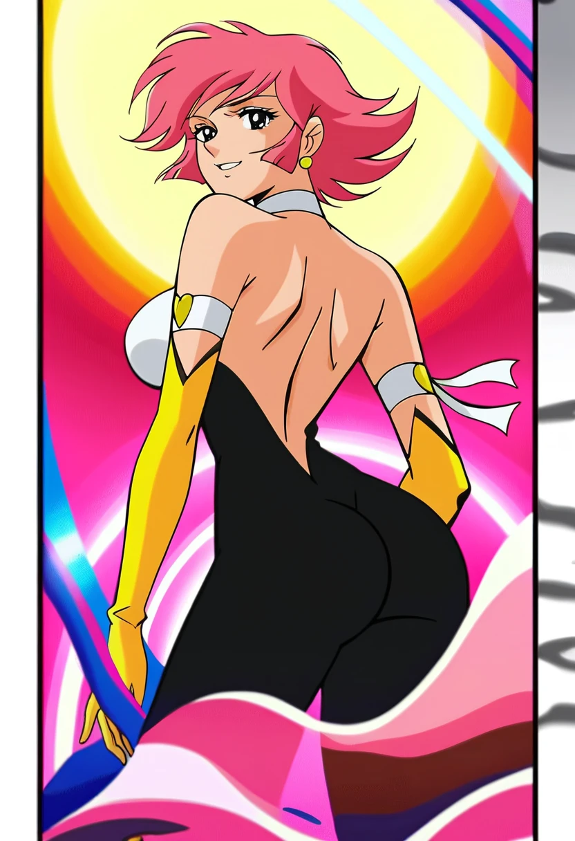 10 years old cat girl blonde hair short hair yellow eyes super flat breast super small ass too short tall and naked  