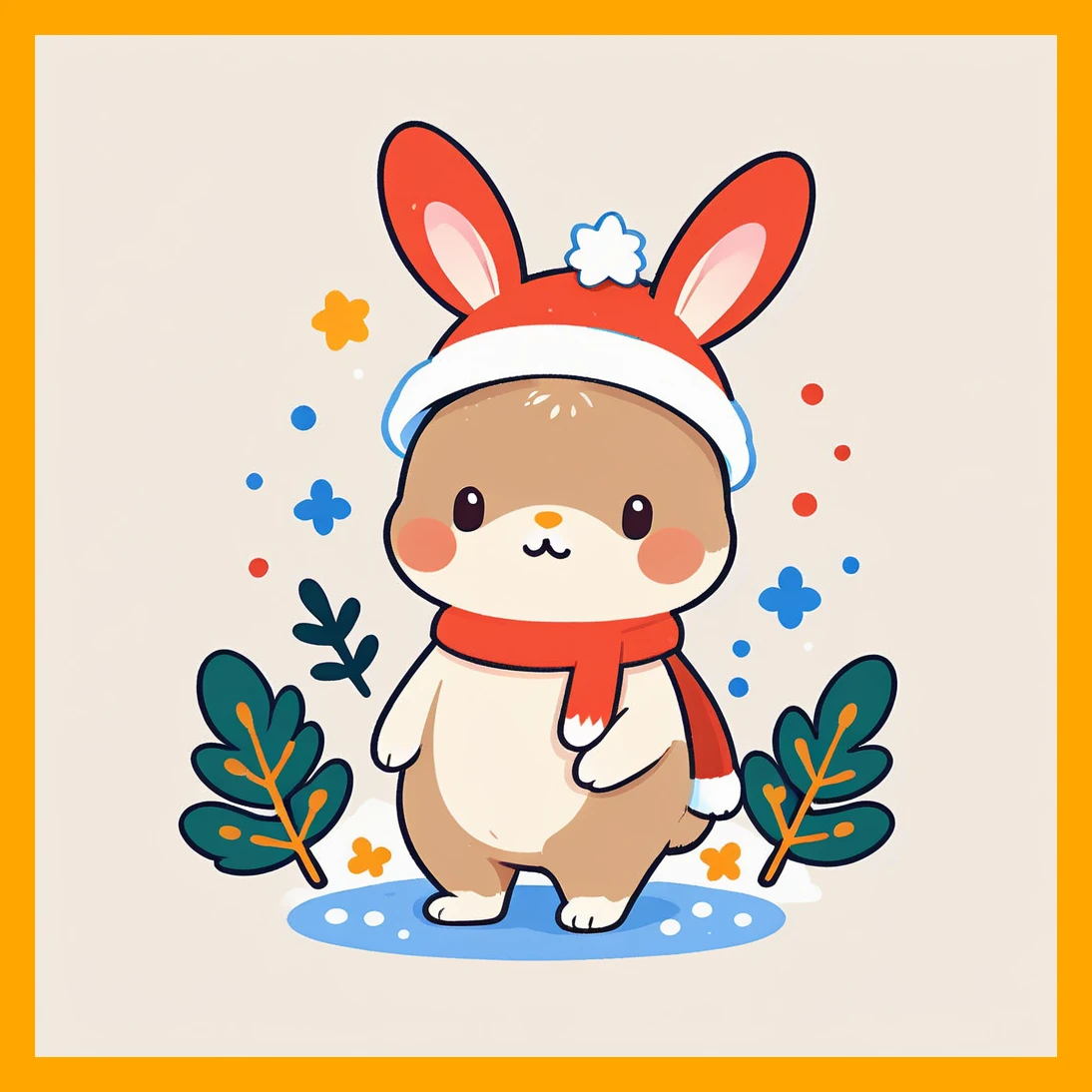 Day 14: Christmas Sticker Challenge