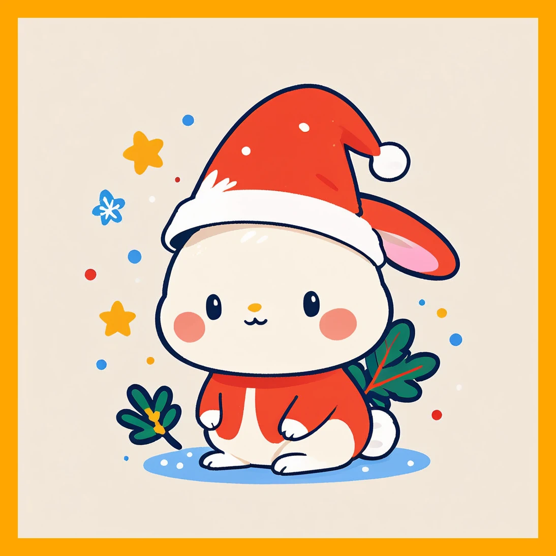 Day 14: Christmas Sticker Challenge