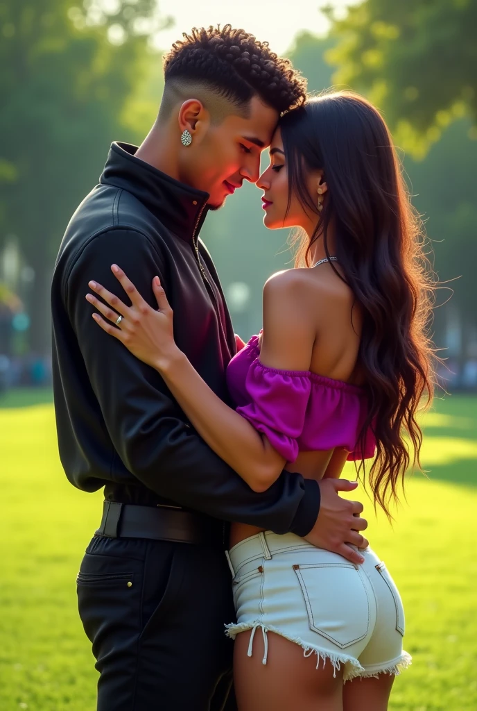 Change background to Beautiful nature location with colourful sky, professional couples photography.