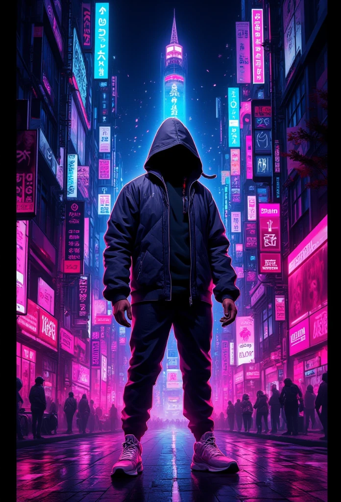 a person in a hoodie and sneakers standing in the dark, phone wallpaper hd, hd phone wallpaper, amazing wallpaper, iphone background, iphone wallpaper, neon digital art, high quality wallpaper, cool background, phone wallpaper, beautiful iphone wallpaper, wallpaper mobile, amoled wallpaper, hd wallpaper, phone background, digital art picture, anime wallpaper, anime wallpaper 4k