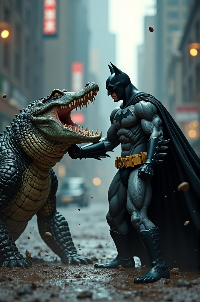 Bat man real snake  face to face 
