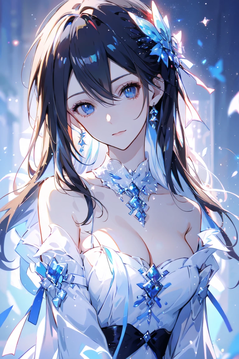 "Enter the world of ethereal beauty with this graphic portraying a young Asian woman draped in a sheer white dress. Her delicate features are highlighted against the backdrop of the translucent fabric, creating an aura of enchantment and allure. The simplicity of the white attire accentuates her natural grace and elegance, making her a vision of purity and sophistication."