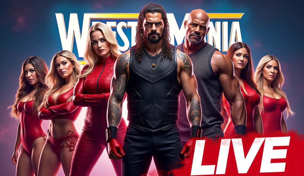 All wwe stars in one frame 