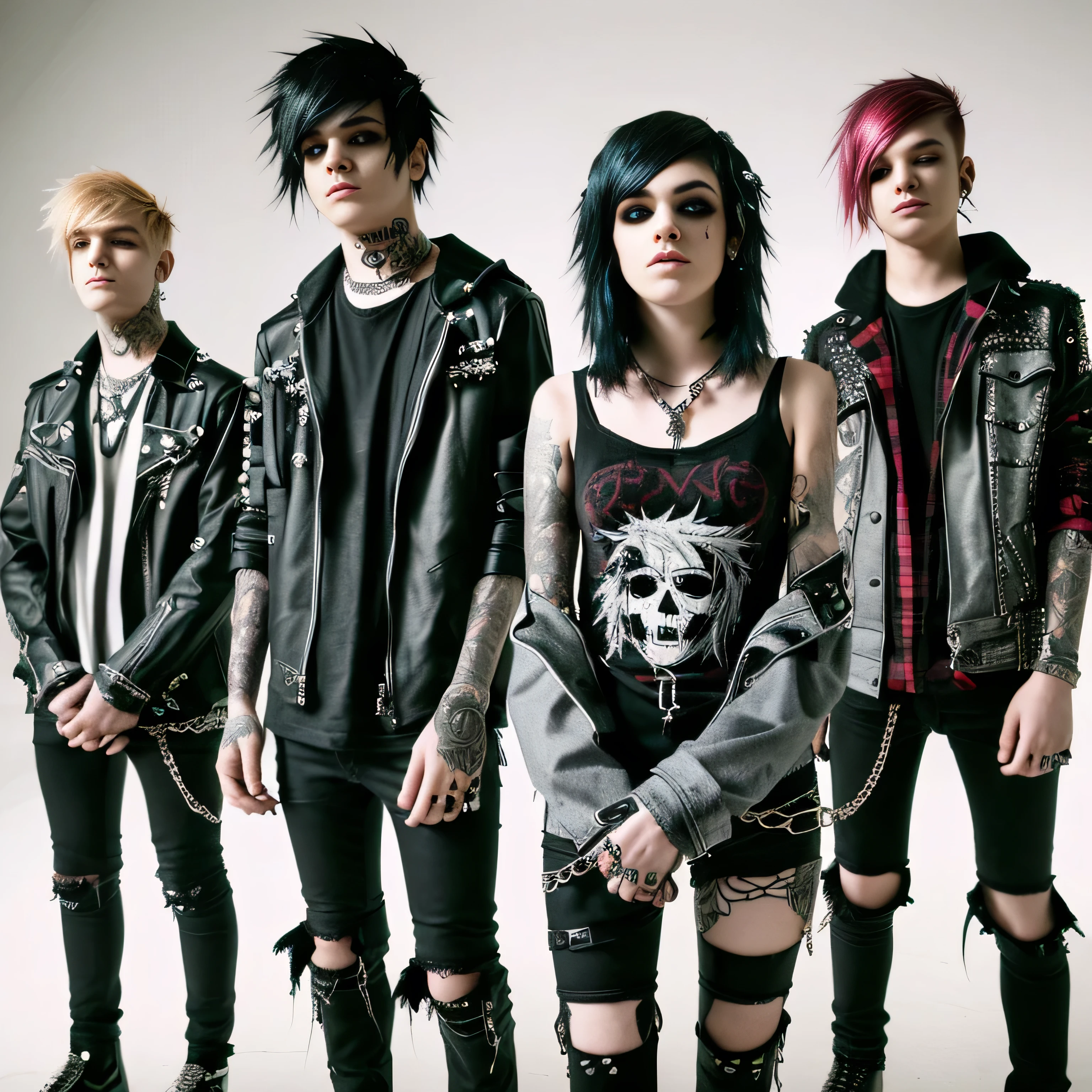 a group of punk