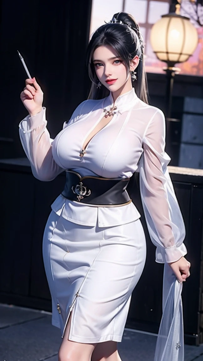 1woman,random office lady fashion,(Thin type),(large breasts),(random sexy pose),(random hairstyle),(Highest image quality,(8K), Ultra-realistic, Best Quality, High quality, High Definition, high quality texture, high detailing, Beautiful detailed, fine detailed, extremely details CG, Detailed texture, realistic representation of face, masterpiece, presence),(wearing glasses:1.2),black pantyhose