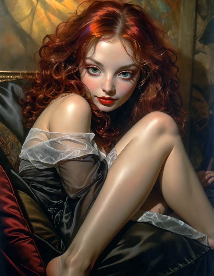 40 year old slut mother with red hair masturbating her vagina with pubic hair big breasts wearing white interlocking heels,cuerpo perfecto,pies perfectos,manos perfectas,