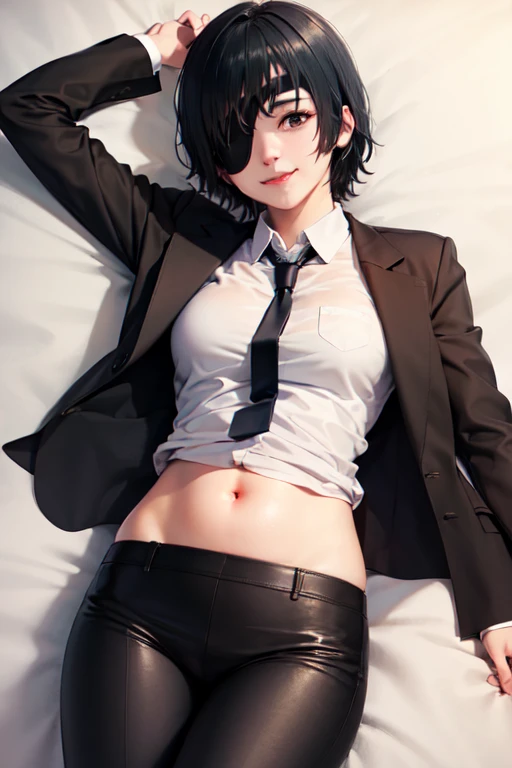 masterpiece, Highest quality, beautiful boys anime face, 19 old a boy, gay anime hentai, tall, no underwear, bedroom alone, sexy pose, blushing and smile face, Upper body naked, short hair, black eyes, leather shorts, want sex, prostitute boy, full body, crotch emphasis, The gesture of taking off your pants