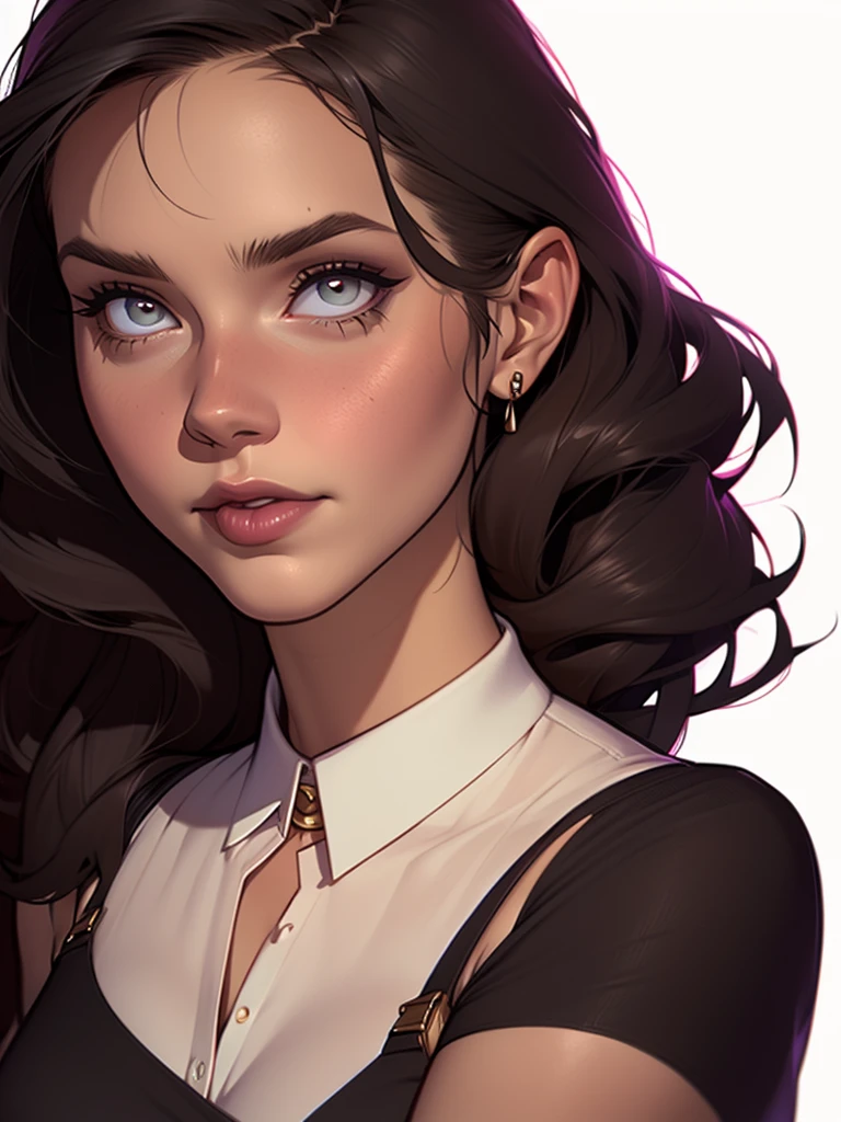 A closeup of a woman in a black top and a black bra, estilo de arte de charlie bowater, Estilo Charlie Bowater, retrato de vampiro, arte do personagem charlie bowater, Alena Aenami e Artgerm, Neoartcore e Charlie Bowater, Charlie Bowater cores ricas e profundas, lazy art style, Artgerm e Tom Bagshawum close de uma mulher com longos cabelos pretos e um colar, amoranto, Bela Delfina, mais conhecido como amoranto, Kailee Mandel, cabelo preto e olhos grandes, profile picture with headshot, jovem linda amoranto, pale and glowing skin, retrato de alta qualidade, com cabelos longos e olhos penetrantes, skin pale as ivory, Sydney Hanson mode white skin tone close-up portrait cartoon style GTA style digital illustration of a woman in a black dress and black hair, linda rainha vampira, linda rainha feminina vampira, gothic maiden, very beautiful gothic top model, beautiful vampira feminina, goth girl, goth girl, gothic maiden of the dark, Gothic style, gothic woman, gothic clothes, gothic outfit, moda vampiro, vampira feminina, wearing a gothic dress Close-up of a woman with long hair and a sweater, cabelo castanho encaracolado, linda modelo, retrato de alta qualidade, medium portrait soft light, parece a jovem liv tyler, retrato colorido, linda mulher, cabelo loiro cacheado | d & d, beautiful portrait lighting, uma linda jovem, modelo muito lindo, Retrato de 50mm, medium to long brown curly hair, close-up of a person wearing tie and sweater;, Hermione Granger, inspirado em Hermione Hammond, hermione, Emma Watson como Hermione Granger, Ema!! watson!!, Emma Watson como Harry Potter, Emma Watson is no Dryad, Emma Watson, portrait foto de Emma Watson, foto de Emma Watson, still do filme de emma watson, with the face of Emma Watson a cartoon of a woman in a bikini and panties, CO Commission, high resolution commission, realistic bikini, garota anime sedutora, nico robin, artgerm extremamente detalhado, fofosexyrobutts