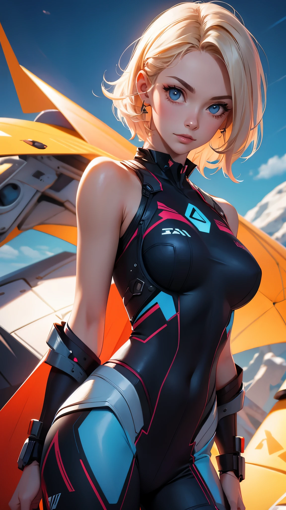 (high quality, best rendering), (beautiful girl, Ana Nicole Smith), (bombshell, pin-up style), psychopath, crazy face, sexy pose, 2 piece outfit, pastel, centered, scale to fit dimensions, HDR (High Dynamic Range),Ray Tracing,NVIDIA RTX,Super-Resolution,Unreal 5,Subsurface dispersion, PBR texture, Post-processing, Anisotropic filtering, Depth of field, Maximum clarity and sharpness, Multilayer textures, Albedo and specular maps,  Surface Shading, Accurate Simulation of Light-Material Interaction, Perfect Proportions, Octane Render, Two-Tone Lighting, Wide Aperture, Low ISO, White Balance, Rule of Thirds, 8K RAW, Crysisnanosuit