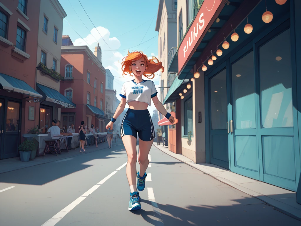 running girl