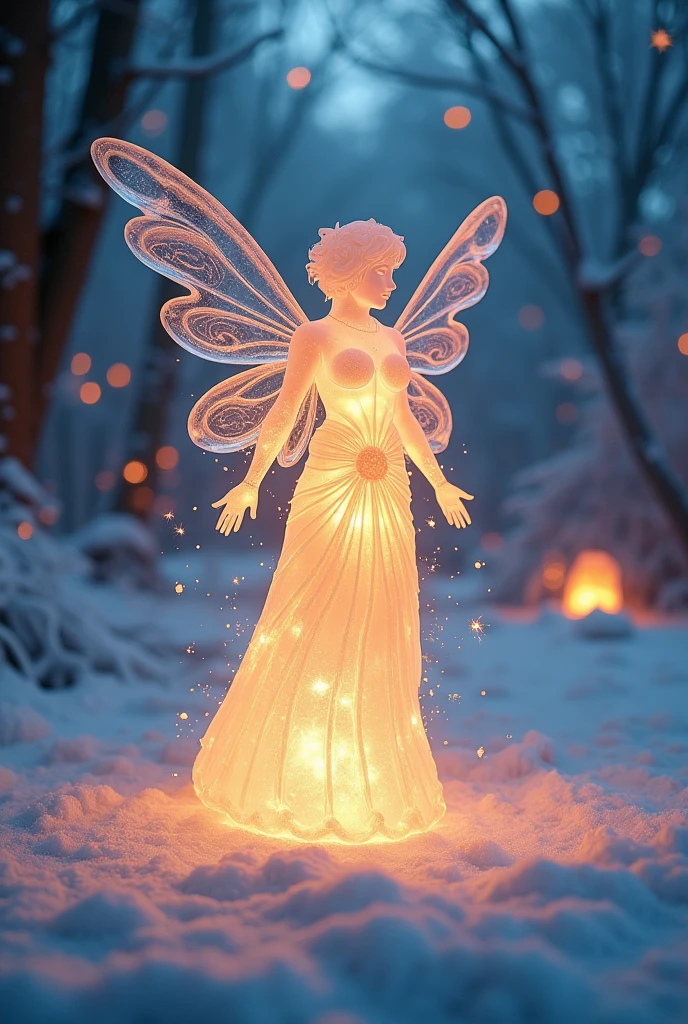Generate A Luminescent Ice Sculpture Scene With A Enchanting SeaArt AI generate-a-luminescent-ice-sculpture-scene-with-a-enchanting-seaart-ai
