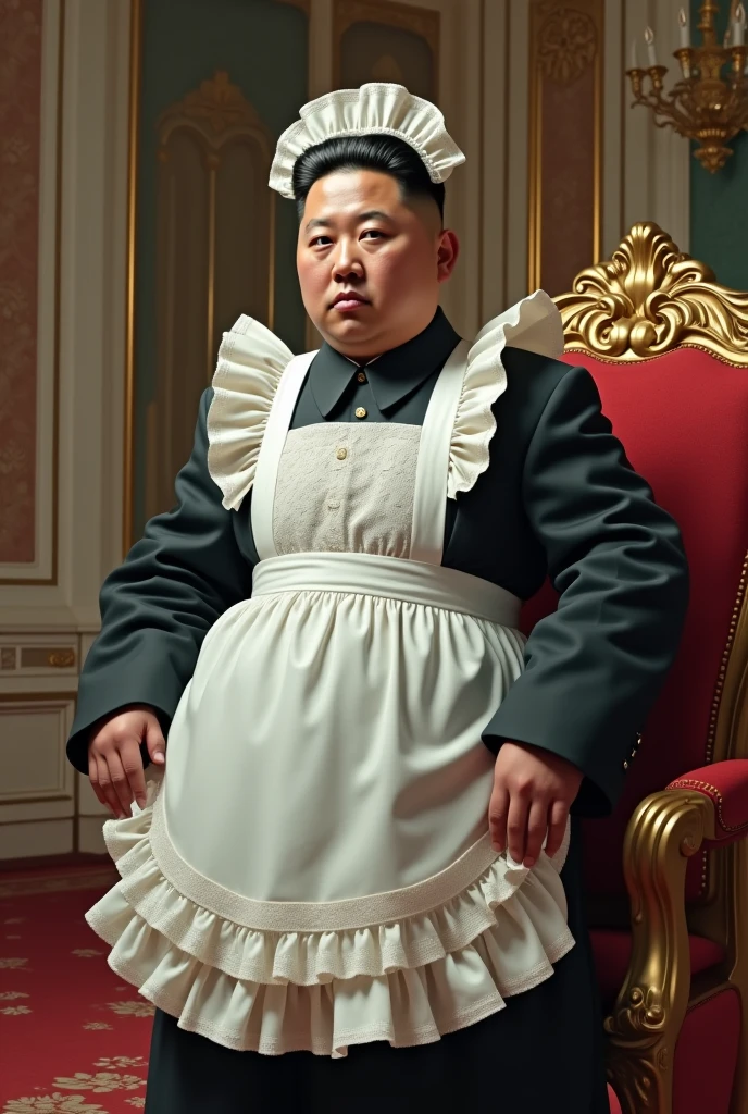 Kim Jong un in ladies getup pink
dress