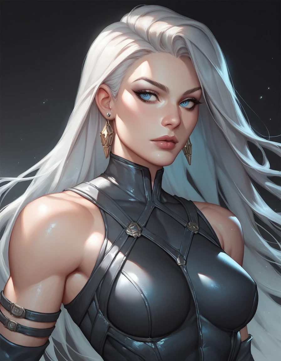 Blitzo, helluva boss, sexy, 1male,intricate detailed face, sharp facial features, intense gaze, piercing eyes, luscious lips, advanced anatomy, muscular body, tight leather outfit, high contrast lighting, dramatic shadows, cinematic composition, neon city background, cyberpunk, dark moody atmosphere, hyper realistic, 8k, photorealistic
