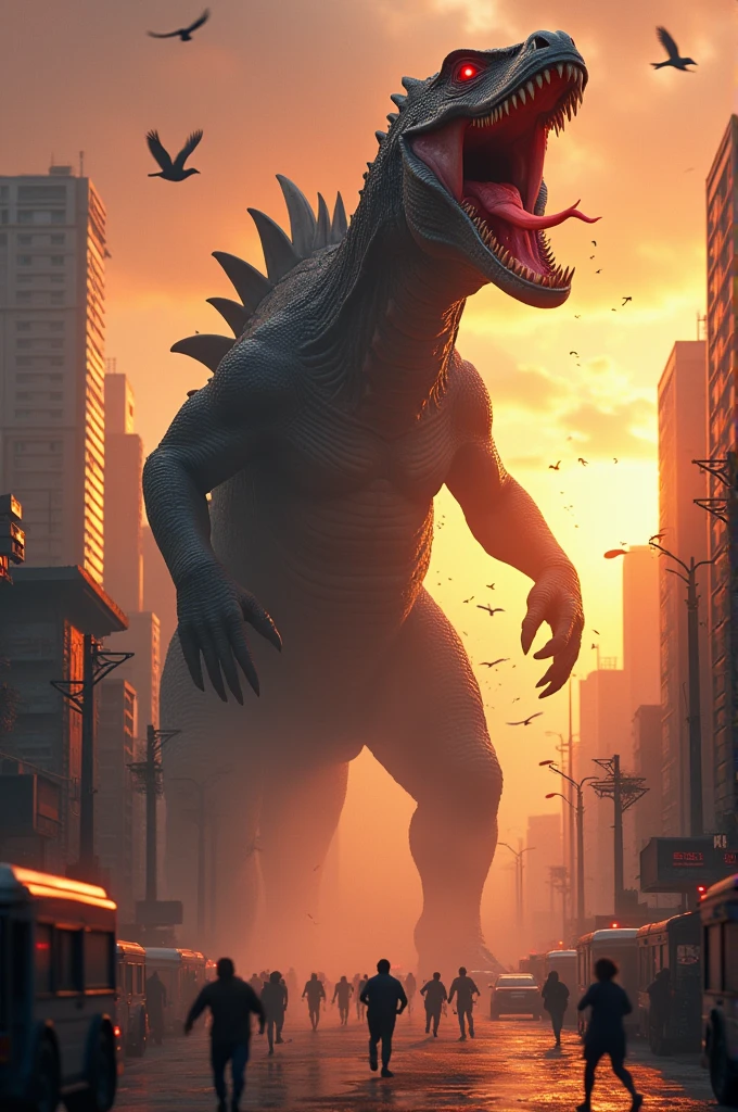 Ocean monsters,Invade the city
