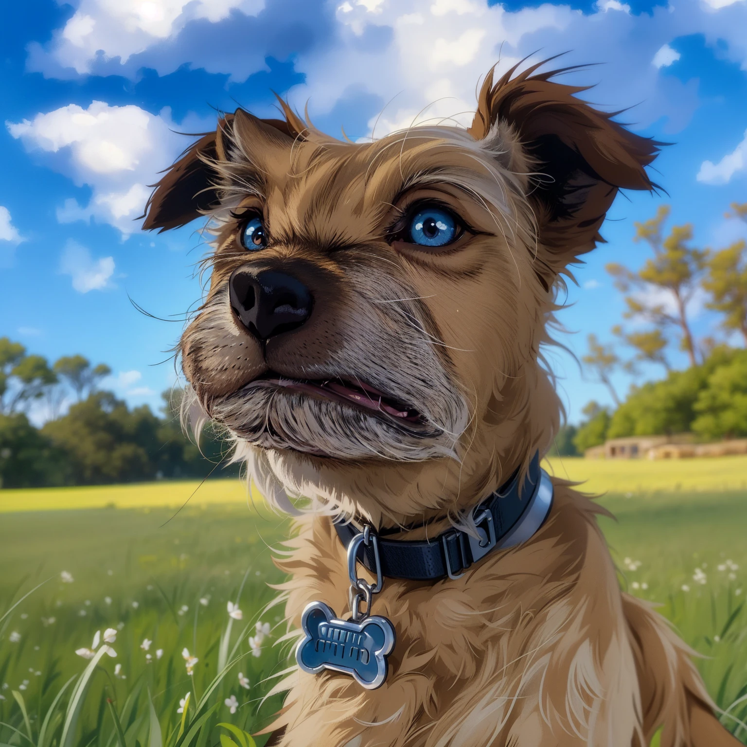 beautiful dog --auto --s2