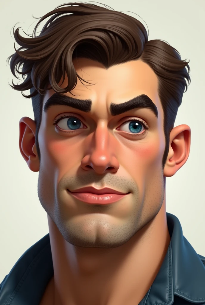 Um homem estilo Disney pixar, alta qualidade, melhor qualidade