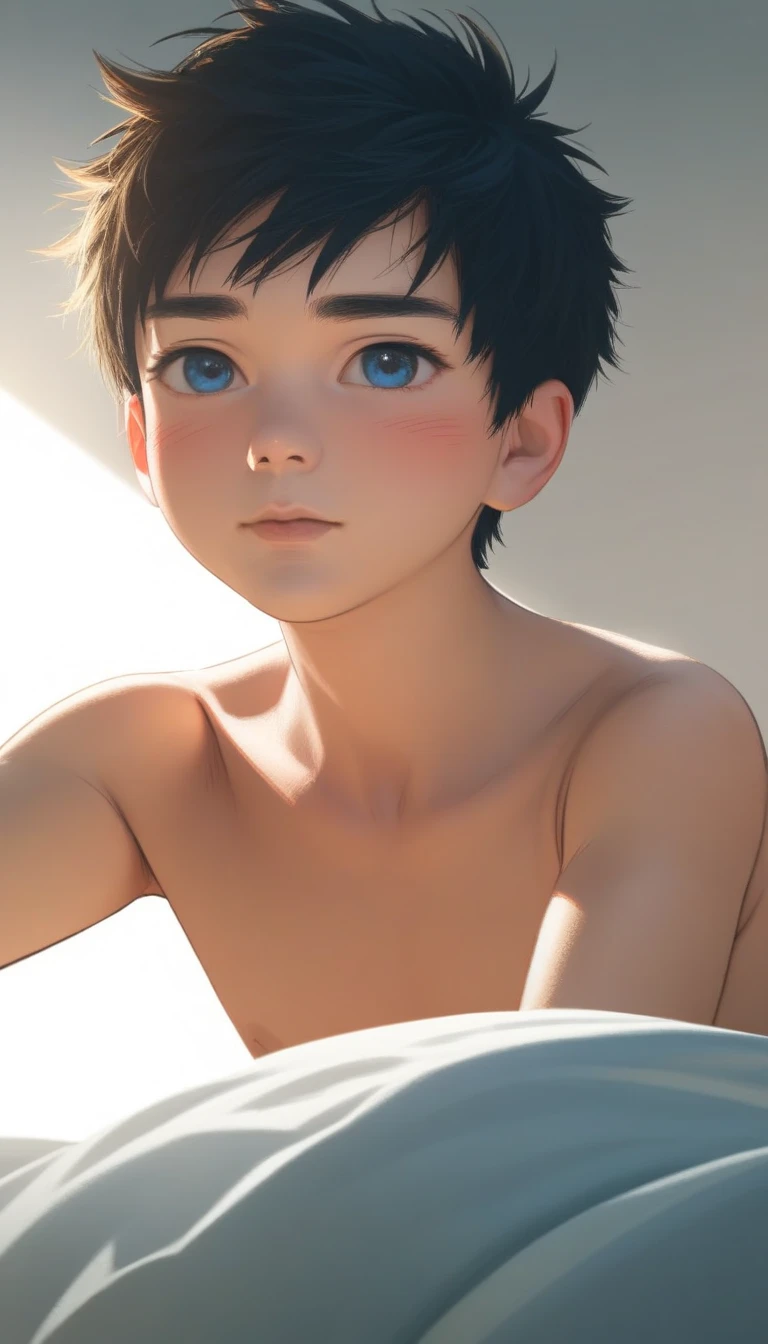 Two handsome cute kiid little young boy 5yr,SHOTA,delicious expression,blush,messy short hair,blue eyes,blond hair,from front,in bedroom,kiid face,naked,fullbody,hd,4k,8k,dynamics lighting,perfect lighting,realistic,16k,hd lighting,realistic lighting,perfect shadows,realistic shadows,super realistic,hyper realistic,perfect face