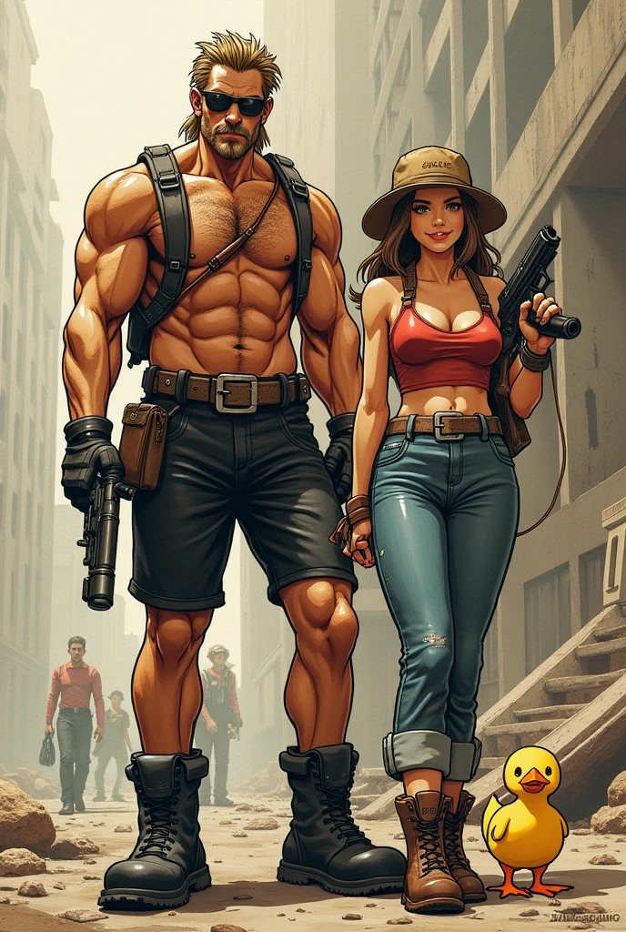 A macho man who is a team of mothers and women
