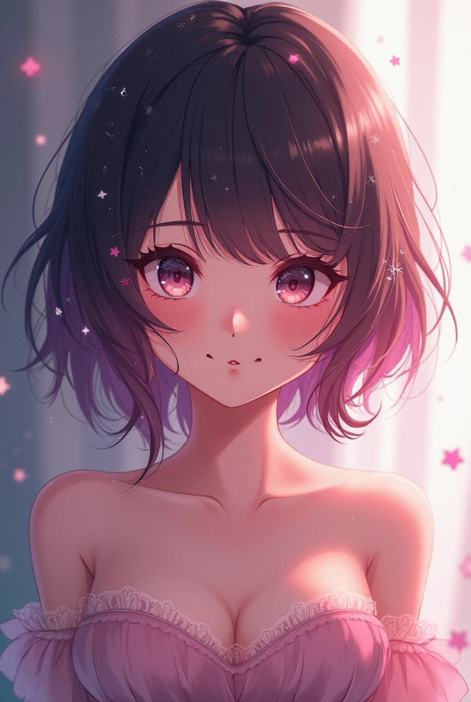 a mother cat girl with her adorable daughter hugging, mother with huge breasts, daughter with short bob haircut, nude, smiling, beautiful detailed eyes, beautiful detailed lips, extremely detailed eyes and face, long eyelashes, photorealistic, highly detailed, 8k, masterpiece, cinematic lighting, dramatic lighting, vibrant colors, warm color palette, mother using lipstick, daughter is a small, adorable daughter kiising her mother