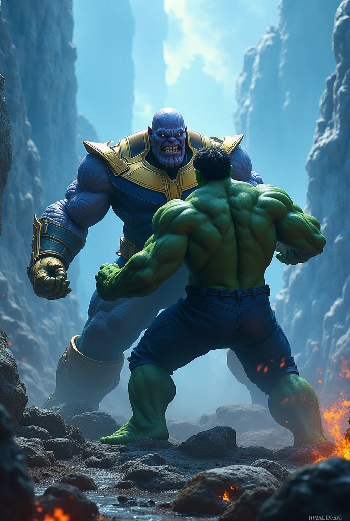 dramatic Hulk fight with magneto, extreem realistic, extreem detailed, 8k, --auto --s2