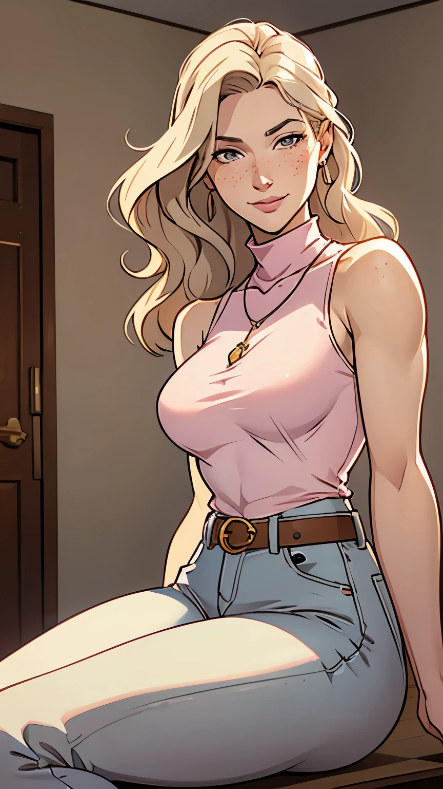 Female style Deborah Ann Woll beautiful breasts symmetrical medium breasts Fiona with war marks Cartoon image of a woman .Ilustra??o estilo desenho animado, estilo de arte dos desenhos animados, estilo de arte dos desenhos animados, digital illustration style, estilo atompunk design de personagens altamente detalhado, arte digital detalhada coragem, Forest Fan Art, Design de personagens de retrato, beautiful digital illustration, retrato de alta qualidade, Arte em quadrinhos, mulher jovem cabelo com transas lindas . Eyelined eyes Medium large bust and wonderful sexy clothes. image expression of sexual desire from waist to head illustration Queen Anne of Arendelle atompunk style Fallout 4 style pose playboy magazine a close-up of a woman sitting with a dragon cartoon of a woman .illustrationDeborah Ann Wolltwo women in black and white clothes standing next to each other, coxas grandes, grosso, pernas grossas, huge legs towering over you, hyperestudante realista, inspirado em Wang Duo, coxas grossas, (SFW) seguro para o trabalho, estudante realista, vestes colantes pretas e brancas!, trends on cgstation, um hiperrealista , Oppai proportions