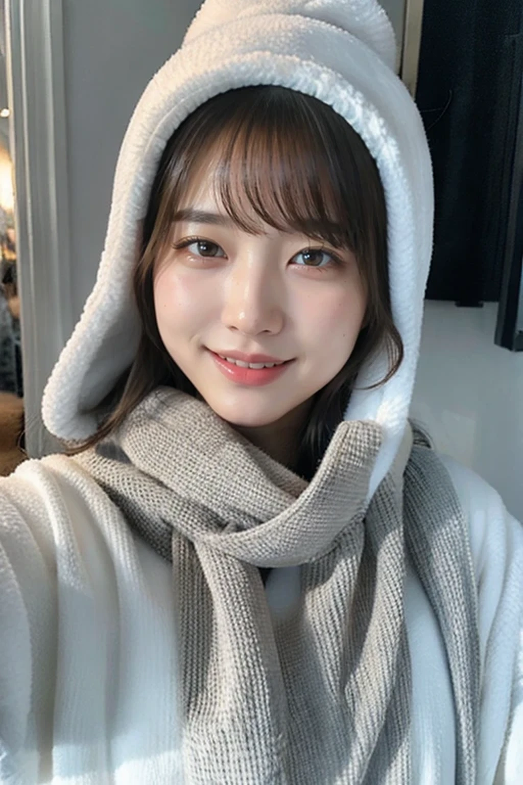 There was a girl in a pink hoodie,cartoonish style,adolable,Big waves in hair,Golden hair。Wearing a princess dress,Cute style,Pure lust。