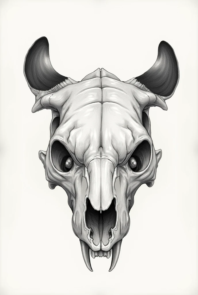 sheep skull logo