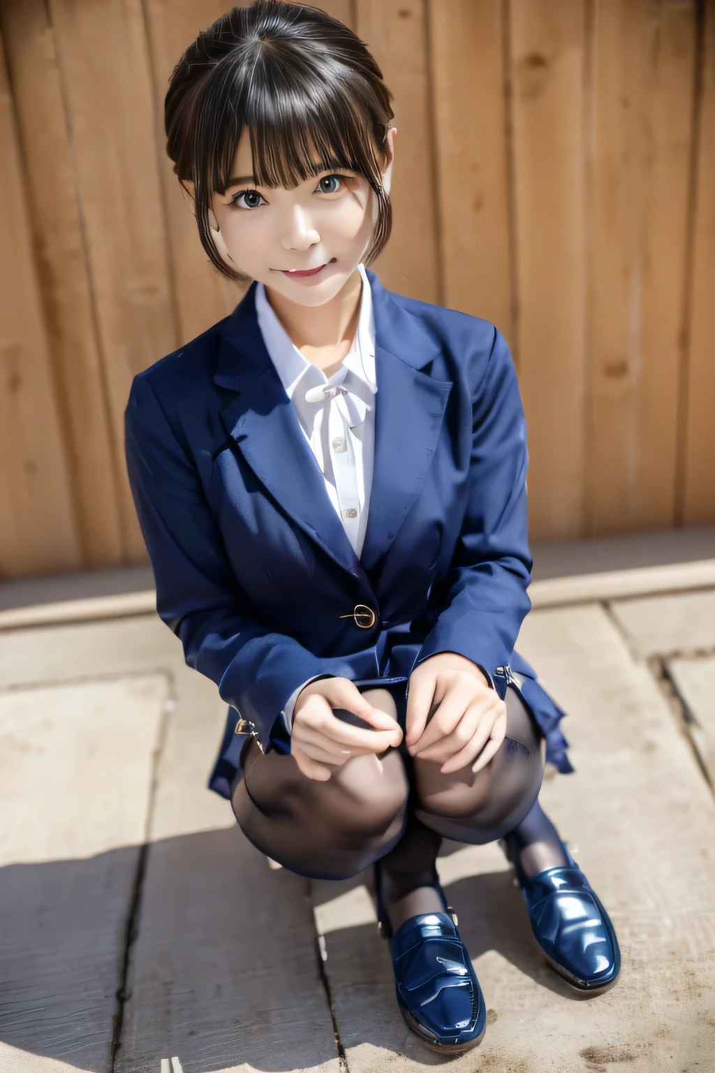 Both legs are on display