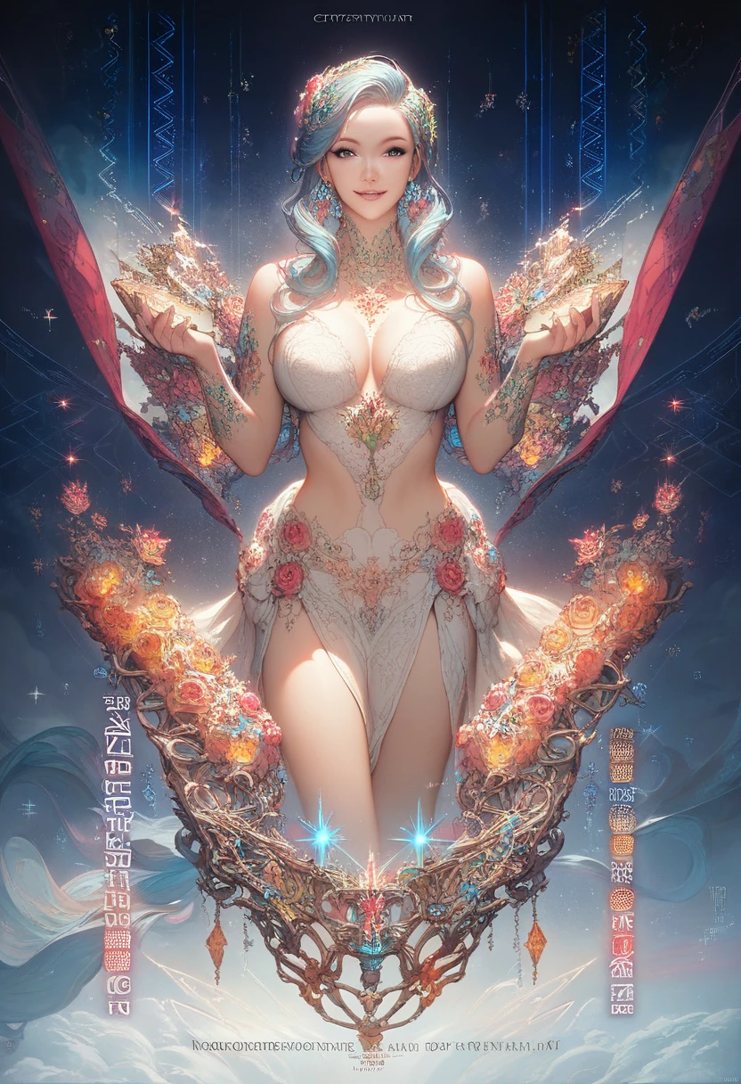 Official art、unity 8k wall paper、ultra-detailliert、Beautifully Aesthetic、masterpiece、top-quality、(Zentangle、a Mandala、Tangles、Tangles)、(Fractal Art:1.3)、Man couple、ighly detailed、Dynamic angles、Cowboy Shots、The most beautiful forms chaos、elegent、White Talist Design、Vibrant colors、romantism、James Jean、roby dwi antono、by Ross Tran、Francis Bacon、Michal Muratz、Adrian Guyney、petra cortright、Gerhard Richter、Ashley Wood、Atmosphere、ecstasy musical notes、Streaming music notes are visible,Magic Book、a moon、under the water、Water god、A male god、