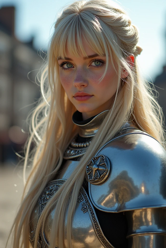 Blond girls white  Womans. Armor african Womans fight sword Womans in african 