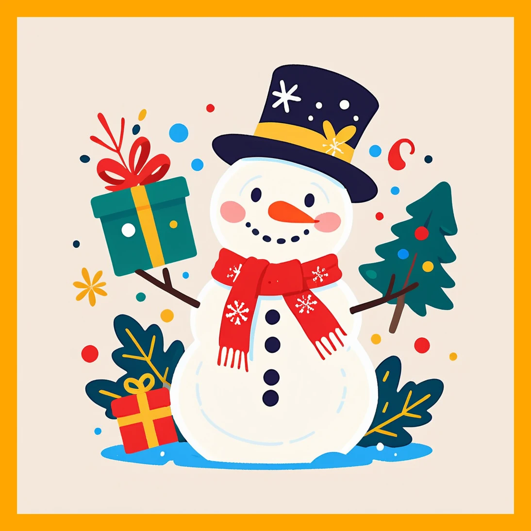 Day 14: Christmas Sticker Challenge