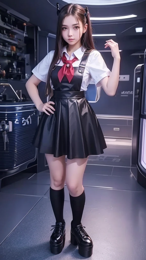 (dynamicposes:1.4)、 (dynamic ungle:1.4)、hyper detailed background、(inside in room:1.2)、((top-quality、8K、​masterpiece:1.3))、1girl in、A smile、full body Esbian、Slim Faces、Pretty women、(Silvery hair:1.1)、hyperdetailed face、A detailed eye、二重まぶた、blured background、Slim Faces、Cute、extremely delicate and beautiful、A mischievous grinning face、Overall、ultra-detailliert、4K、masutepiece、small mouth、(Colossal tits)、Cat's ears、((Two-piece suit、a miniskirt)、Suits、vests、tailcoat:1.2)、hime-cut、Small smiling mouth、low angles、a small face、(long boots:1.3)、low angles、(pantyshot:1.1)、(skirt rift)、(skirt lift by yourself)、from back view、Look back with a sideways glance