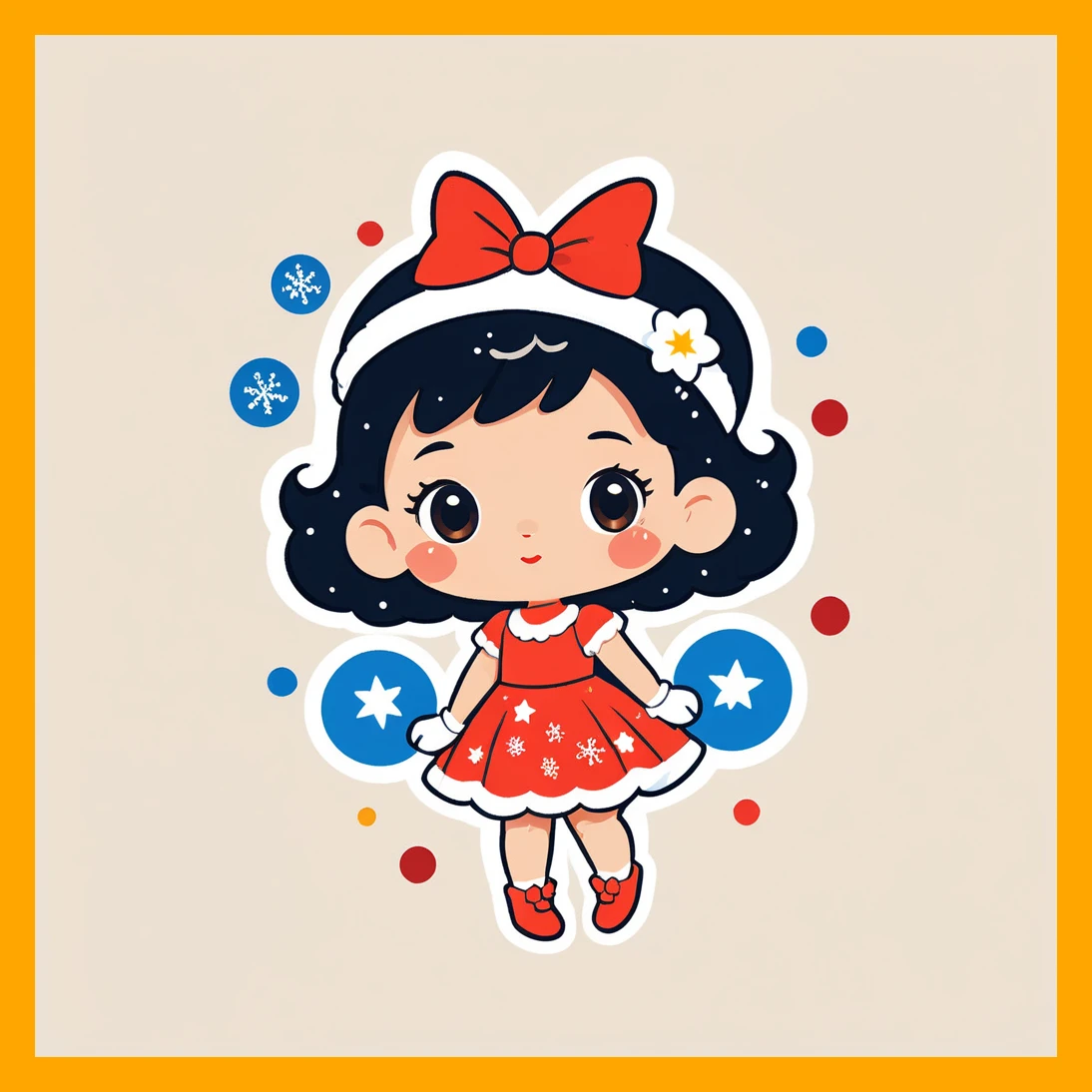 christmas event - day 14: christmas sticker