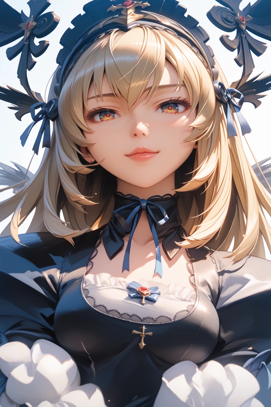 ((((masterpiece)))), ((((Best Quality)))), whole body,High resolution,4K,8k,, Rozen Maiden,suigintou,fine grain,Detailed face,action、so beautiful、Beautiful Skin、Beautiful and detailed eyes、