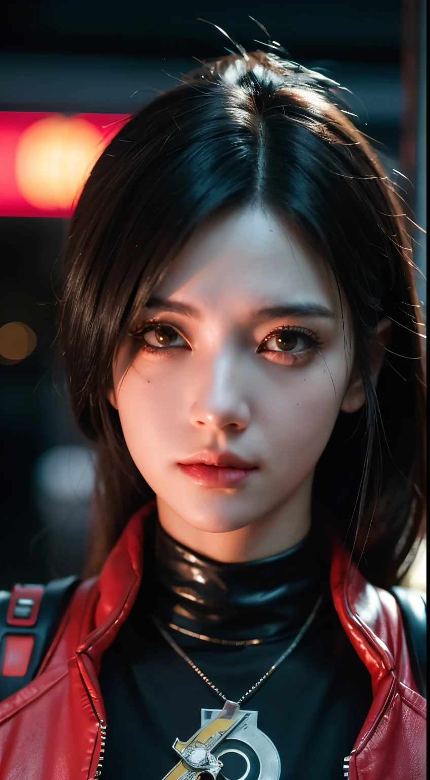 A girl in the cyberpunk city, Cyberpunk Photos, Cyberpunk 2000. role model, in a future cyberpunk city, at an cyberpunk city, cyberpunk girl, cyberpunk style, cyberpunk girl, Tokyo's Future Cyberpunk Night, in the cyberpunk city, short silver color hair, wear glasses, korean.