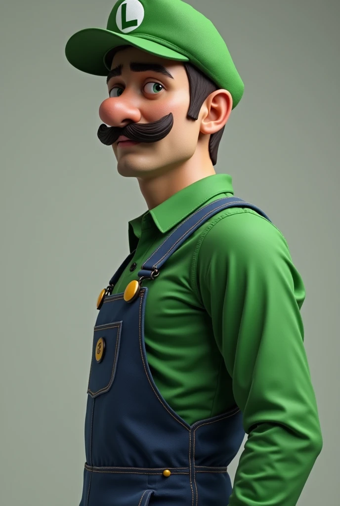 score_9, score_8_up, score_7_up, score_6_up, score_5_up, score_4_up,source_photorealistic,luigi wearing overalls and a hat and holding a plunger in a bathroom, 1man,solo,<lora:PonyrealisticXLlite:1>