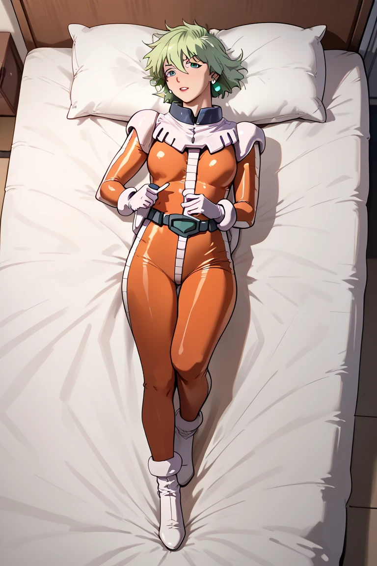 full body suit　 bed　      　           　 　 　　　                
   ecstatic expression　
aina