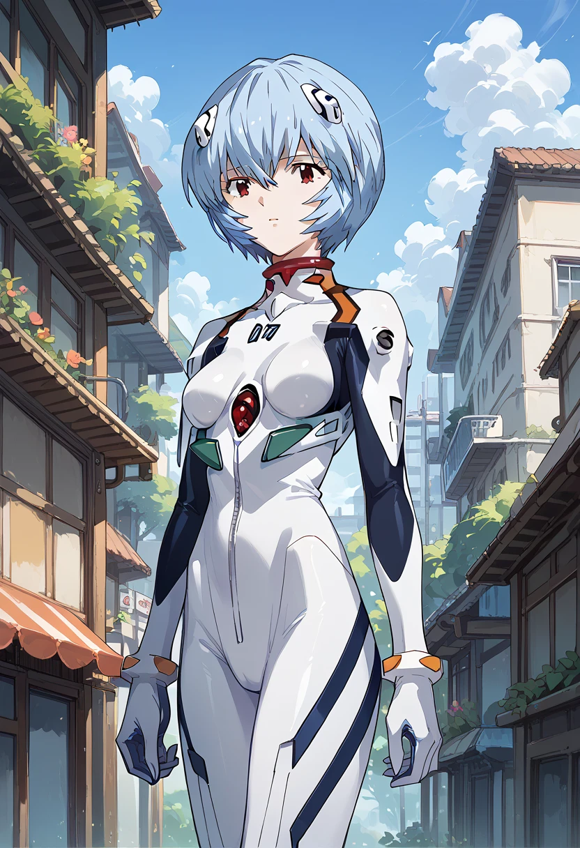 masterpiece, high definition , top quality,8k
(Rei Ayanami,young)

(white bodysuit)