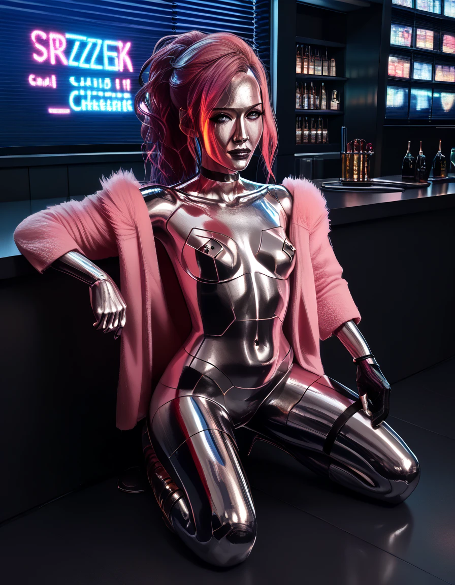 NSFW renders of Lizzy Wizzy. . , , ,  , chrome skin,metal skin,., anime, female , , ,,Lizzy Wizzy,,, thighs,, , , (pixel sketcher:1.4),, masterpiece,   ,metal skin, detailed Bonifasko lighting, [crepuscular ray], best details, long pink hair,, real life,, , depth of field, detailed background], neon city at night scary, fog,female focus, wet, ,, ,sex positions, , dark lighting, , solo, dirty textures, glowsticks flashing, . , female focus,,   1girl, , .,female, (Lizzy Wizzy  cyberpunk 2077 ), (Lizzy Wizzy:1.2), seductive gaze, femme, , ,  ,small breasts, ,breast sag , clear details, (, realistic textures, nude, gloves, , 1girl, one girl, 1girl,jiggle, , delicious shading, life-like rendering, 
