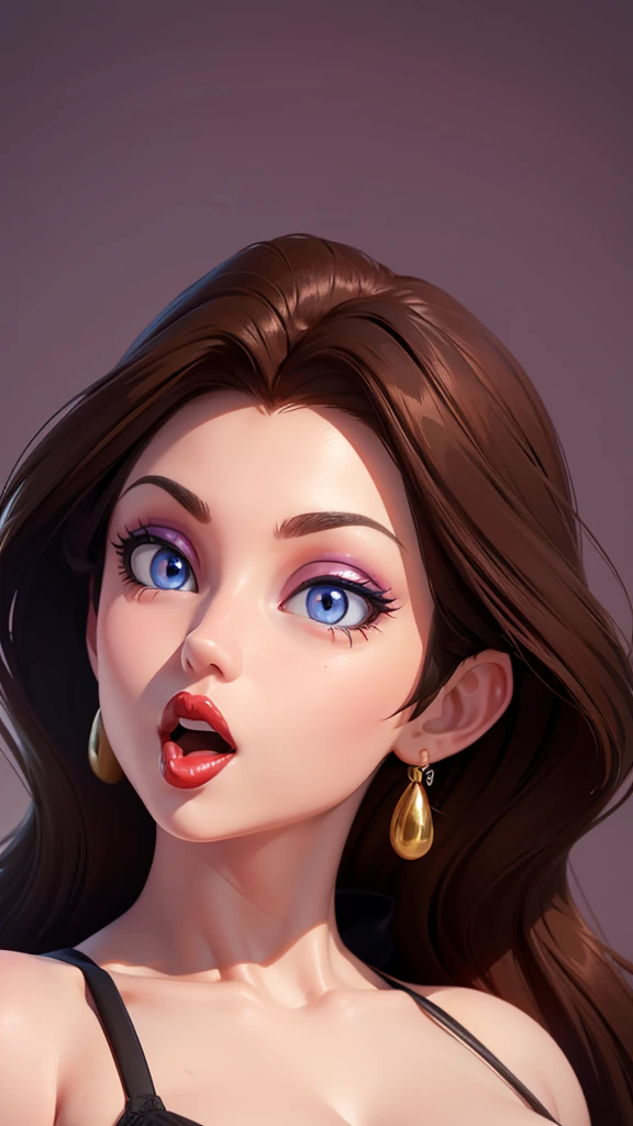 Must Piece, (Solo: 1.1), Perfect Face, (Bright Lighting: 1.2), Beautiful Eyes, Beautifully Detailed Face, Perfect Lighting, Absolutely necessary for the piece, Top Quality, () MILF, () 30 year old woman, red lips, lips, lipstick, red lips, thick lips
8K, high quality, animation, married woman, fair-skinned, beautiful, beautiful face, beautiful, bright, highlights in eyes, sexy, beautiful line drawing.Brown hair color, dark facial make-up, dark purple eyeliner, blue eyes, ((depicting head only)), simple background, open mouth, (tongue out),((tongue in cheek))(Big tits) Large breasts,Long protruding tongue, rounded tongue tip,